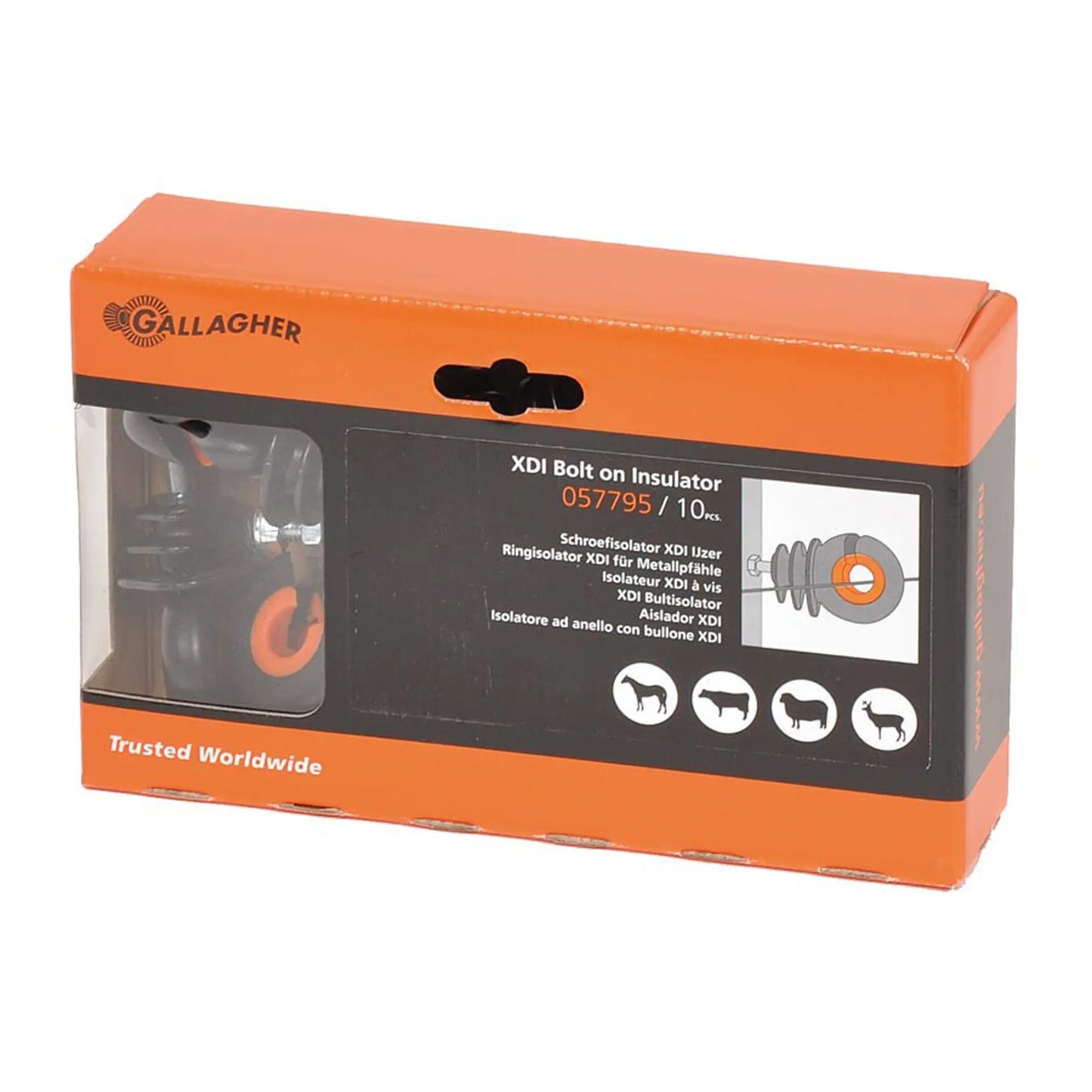 Ringisolator XDI für Metallpfähle