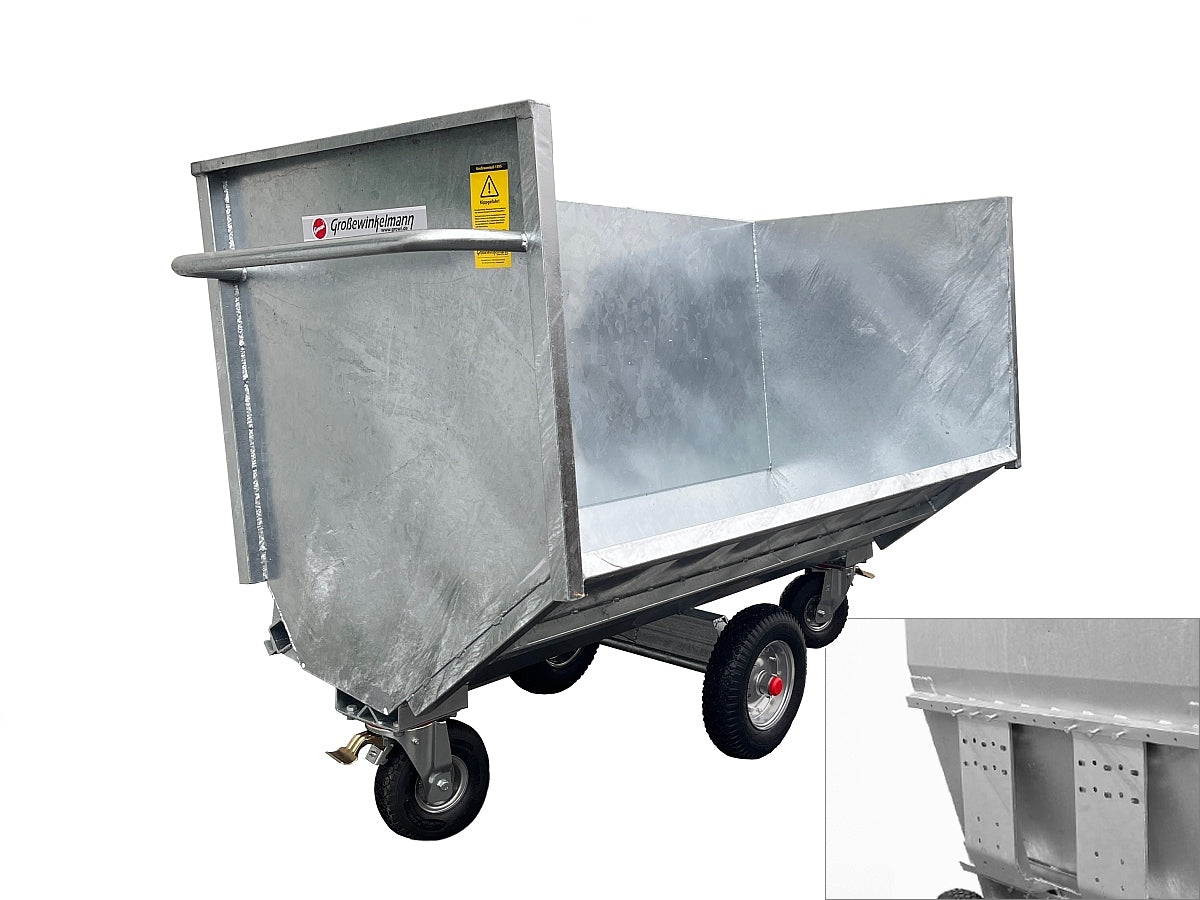 Großraumkuli für Schlepper mit Frontlader