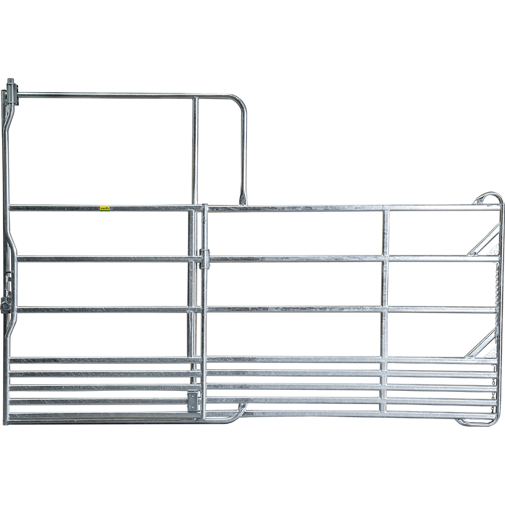 Sicherheits-Pferde-Panel mit Schiebetor, Höhe 2,50 m