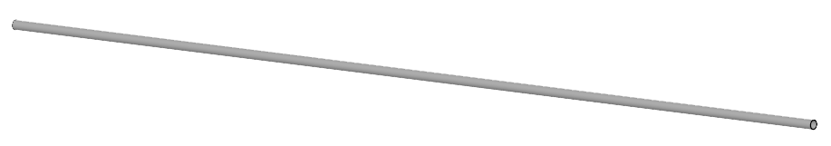 Trägerrohr Ø 42 mm für Kälberfressgitter