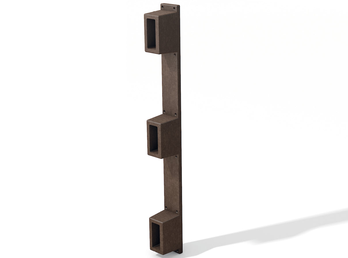 Zaunsystem Karja mit Aufnahme für 3 Querriegel