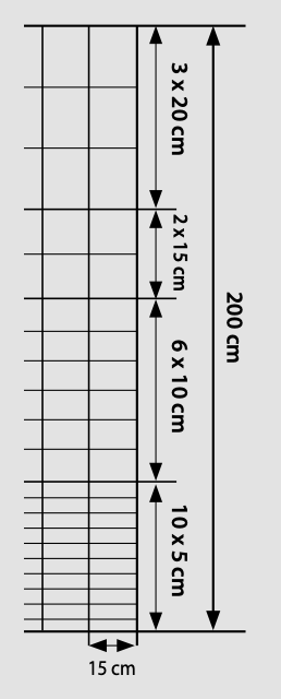 Knotengeflecht verzinkt