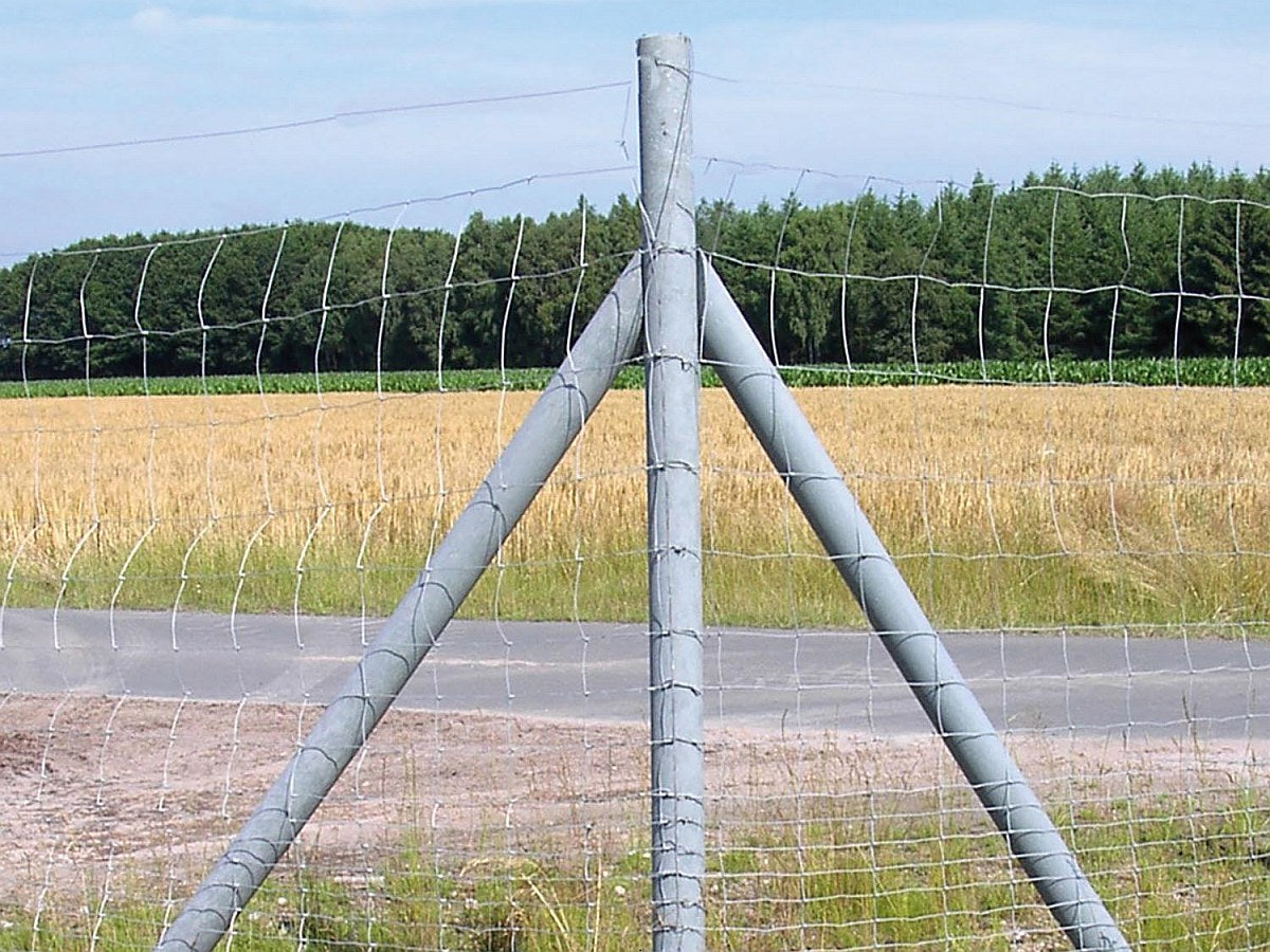 Recycling KS-Zaunpfahl mit Stahlarmierung