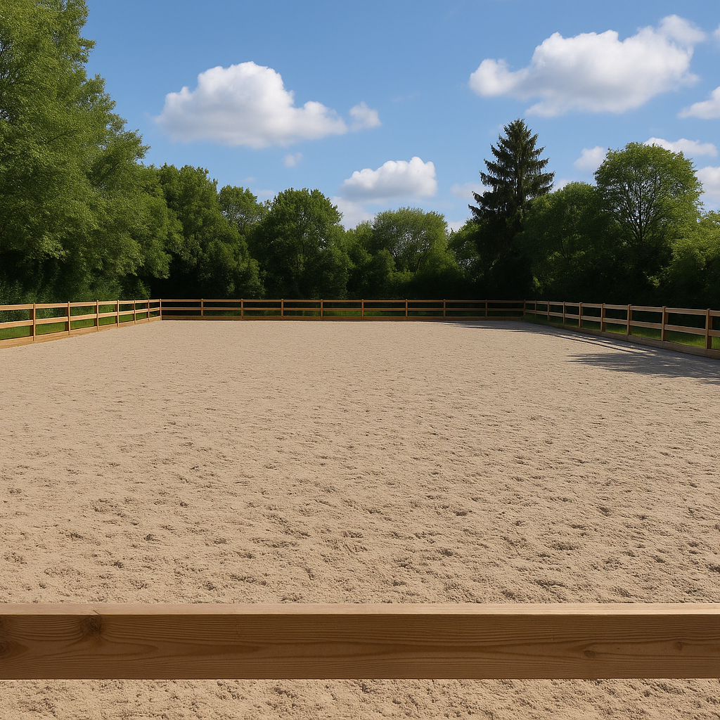 Reitplatzbau - Planung und Bau eines Pferdereitplatzes im DACH Raum