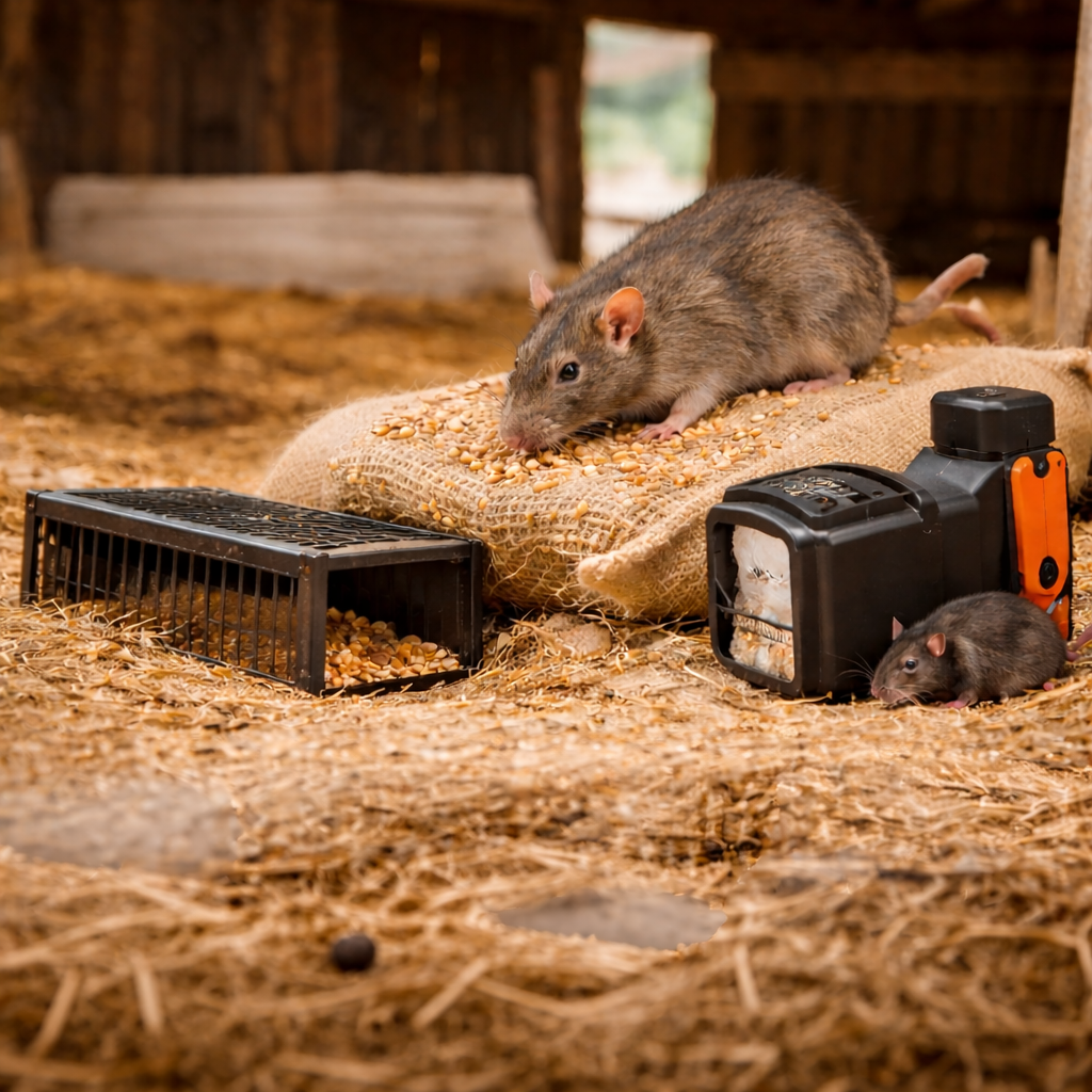 Ratten & Mäuse im Stall nachhaltig bekämpfen - Giftfreie Schädlingsbekämpfung in landwirtschaftlichen Betrieben