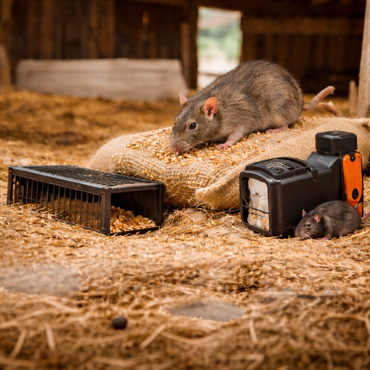 Ratten & Mäuse im Stall nachhaltig bekämpfen - Giftfreie Schädlingsbekämpfung in landwirtschaftlichen Betrieben