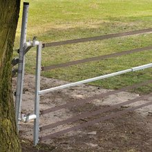 Weidetor verstellbar mit Stromführung / Torbreite 2,5 m bis 4,5 m
