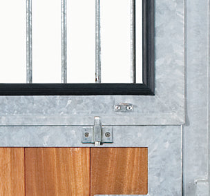 Stalltür 2-teilig mit Drehkippfenster