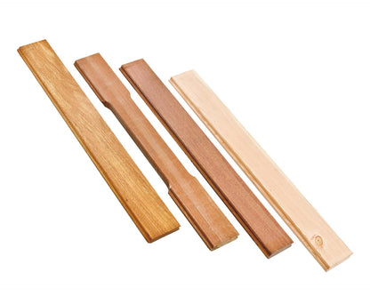 Ersatzbretter Bongossiholz mit Nut und Feder