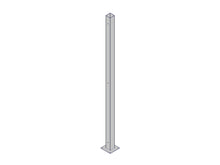 Zwischen-/Zusatzpfosten 90x90x2300 mm
