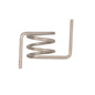 Edelstahlclip für Kunststoffpfahl 13 mm 10 Stück