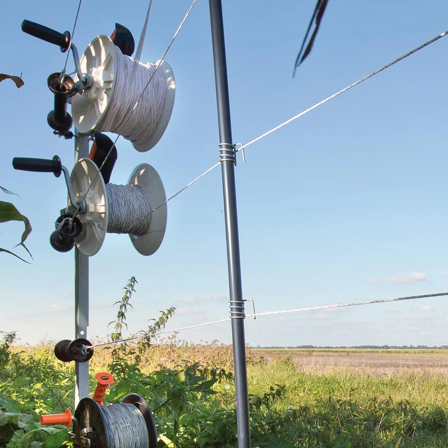 Edelstahlclip für Kunststoffpfahl 13 mm 10 Stück