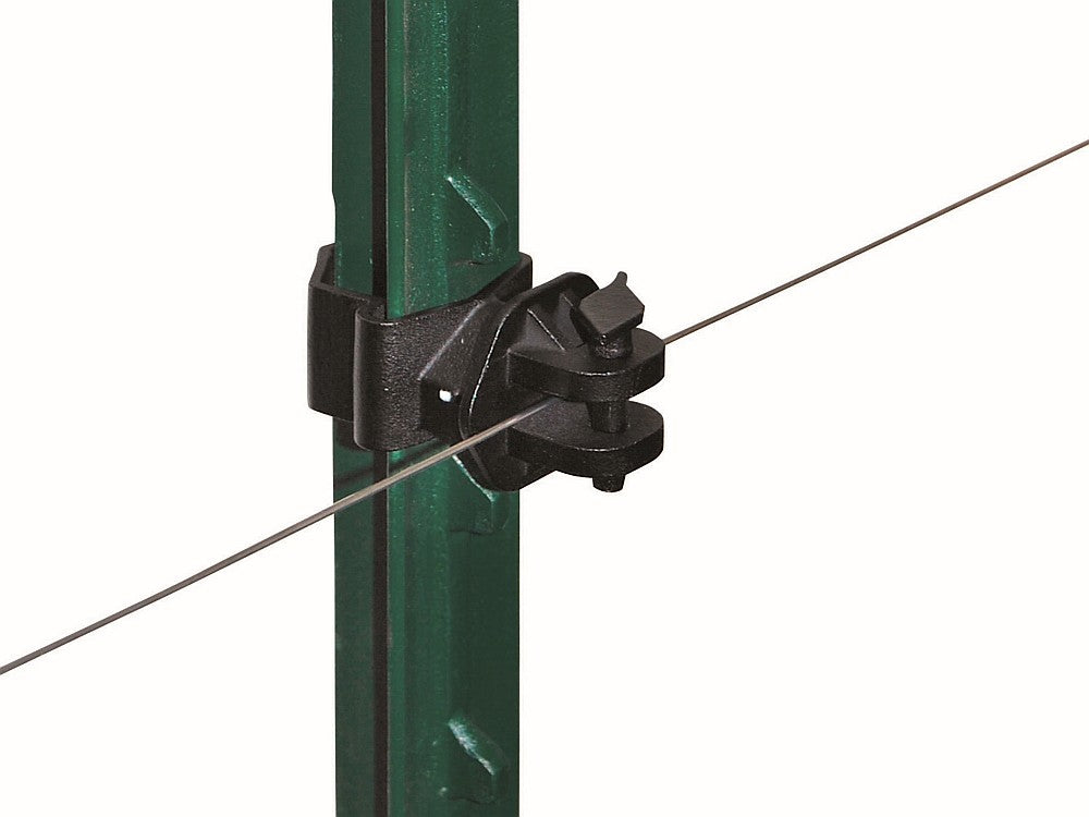 T-Pfosten Zugisolator schwarz