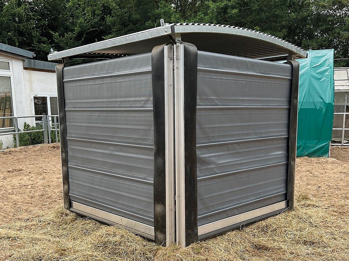 Weideraufe mit automatischen Fütterungszeiten