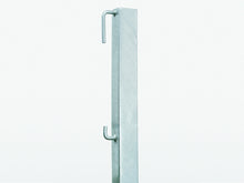 Quadratrohrpfosten 80 x 80 x 3500 mm