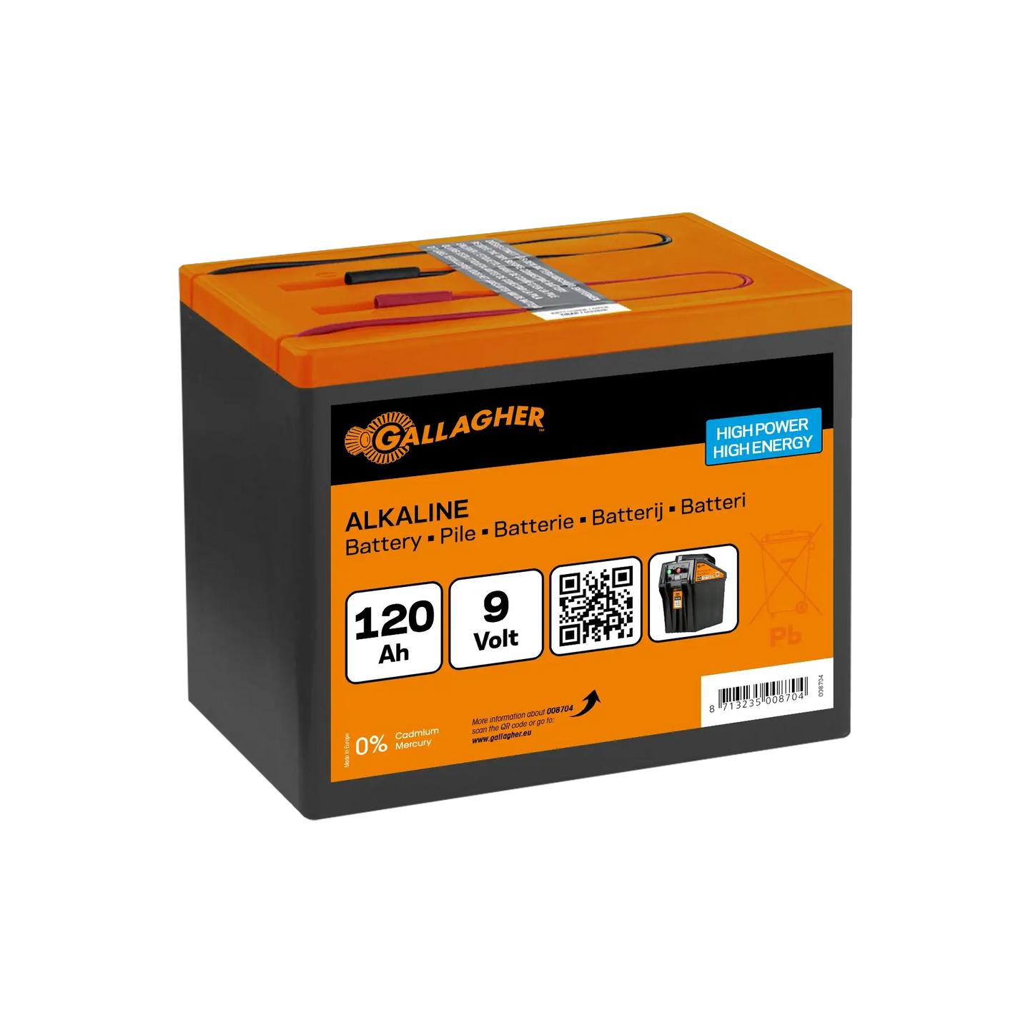 Powerpack Alkaline Batterie 9V