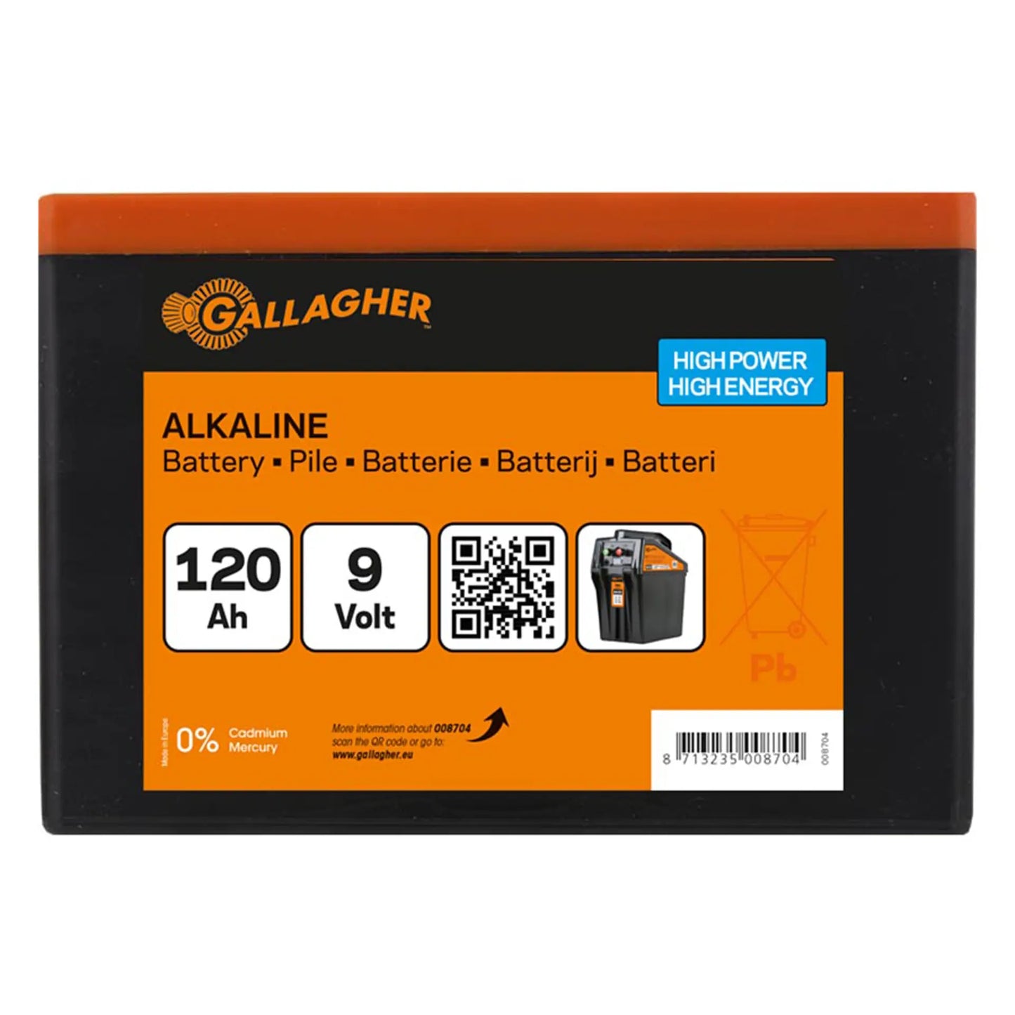 Powerpack Alkaline Batterie 9V