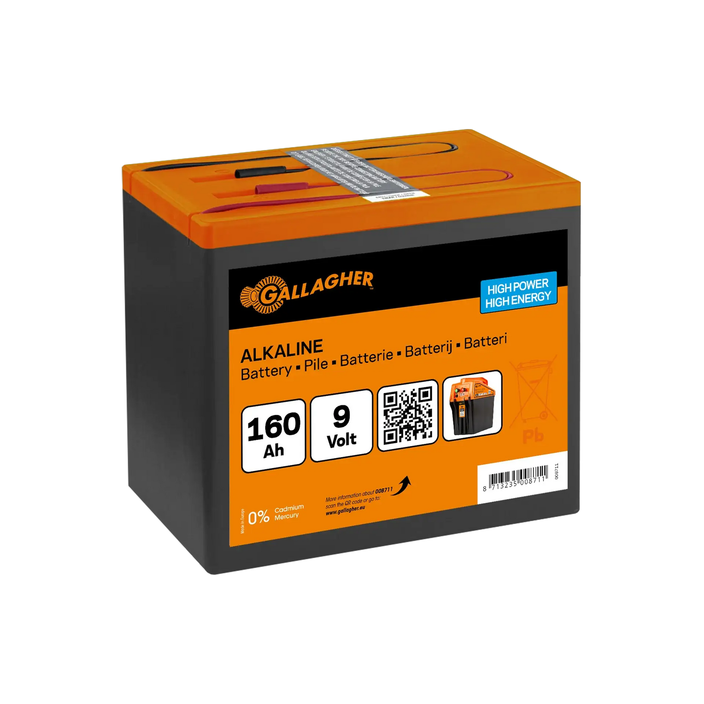 Powerpack Alkaline Batterie 9V