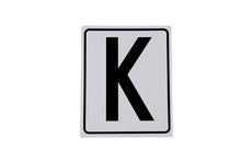 Bahnbuchstaben Kunststoff zum Anschrauben