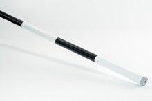 Hindernisstangen aus Holz, schwarz/weiß