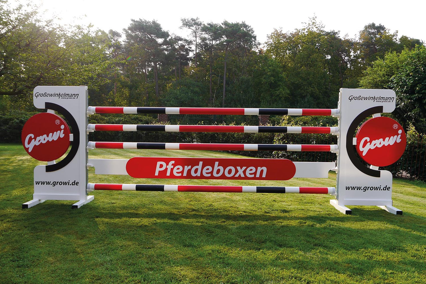 Hindernis-Sprung Growi