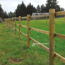 Abstand-Ösenisolator 40 cm 10 Stück