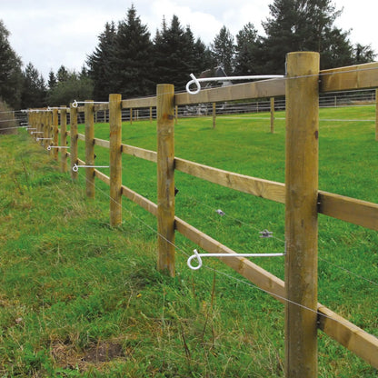 Abstand-Ösenisolator 40 cm 10 Stück