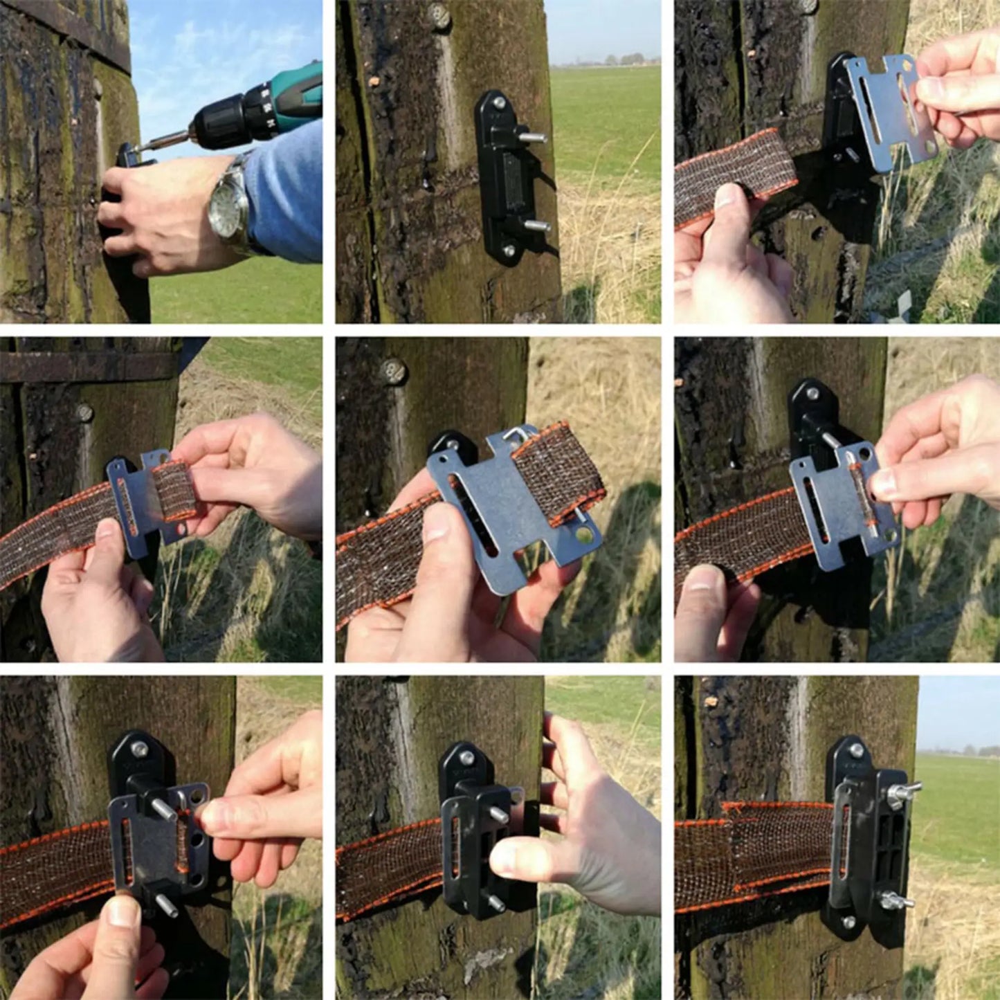 TurboLine Breitband-Eckisolator mit Flügelmutter