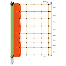 Ziegennetz, orange 105/1-14/G-50 m