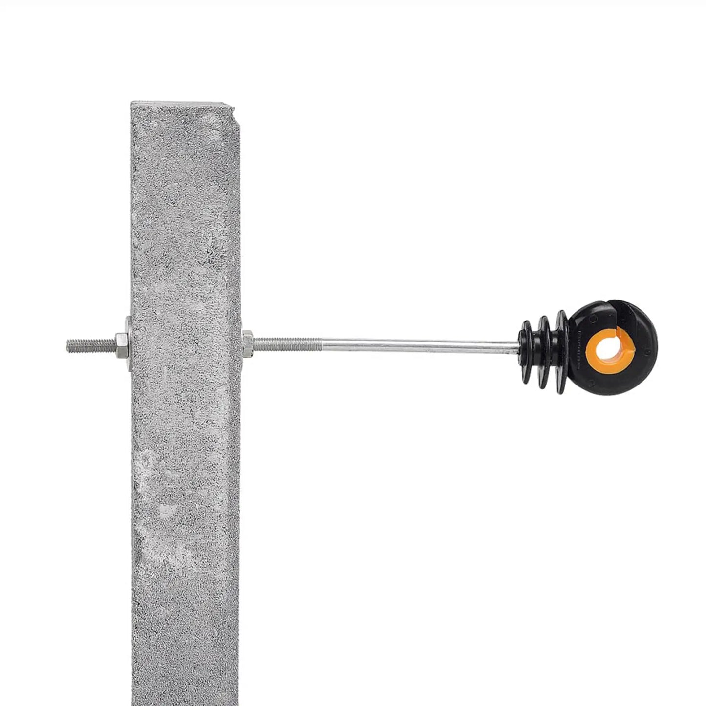 Abstand-Ringisolator XDI 20 cm / M6 für Metallpfähle