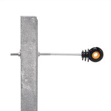 Abstand-Ringisolator XDI 20 cm / M6 für Metallpfähle