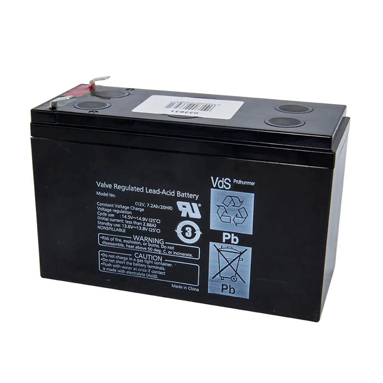 Ersatz-Batterie 12 Volt / 7.2 AH