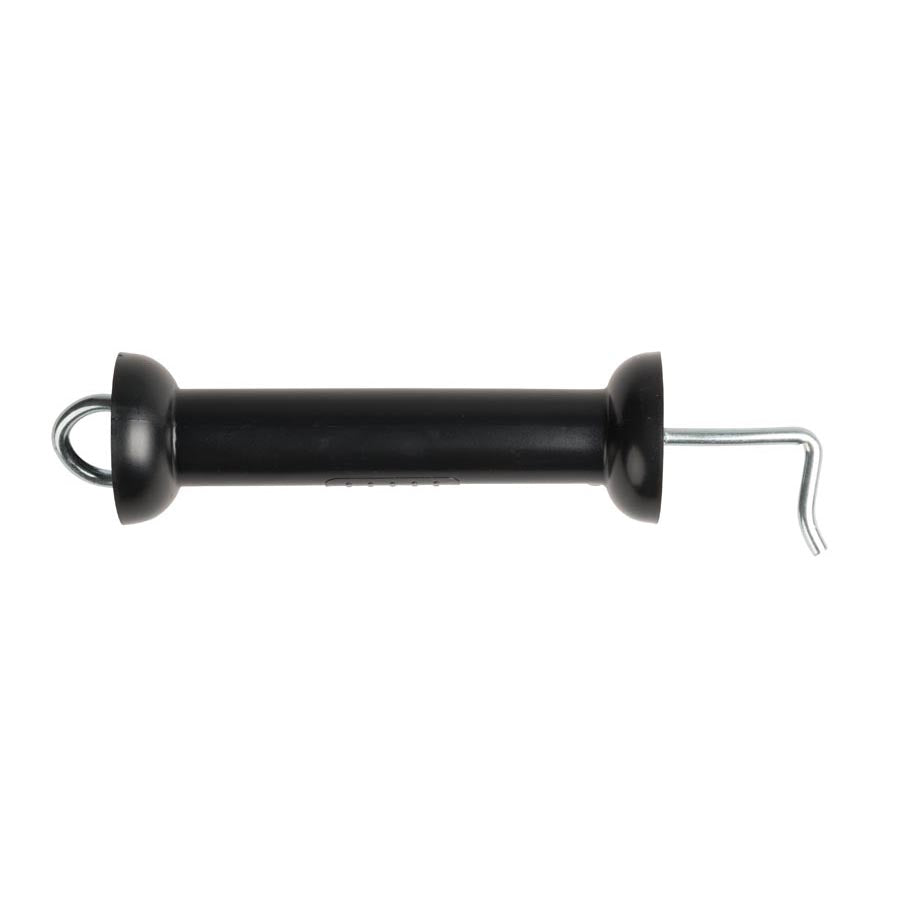 Torgriff Typ "N" mit Zugfeder und Haken, schwarz