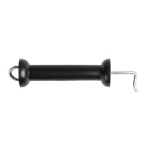 Torgriff Typ "N" mit Zugfeder und Haken, schwarz