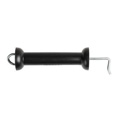 Torgriff Typ "N" mit Zugfeder und Haken, schwarz