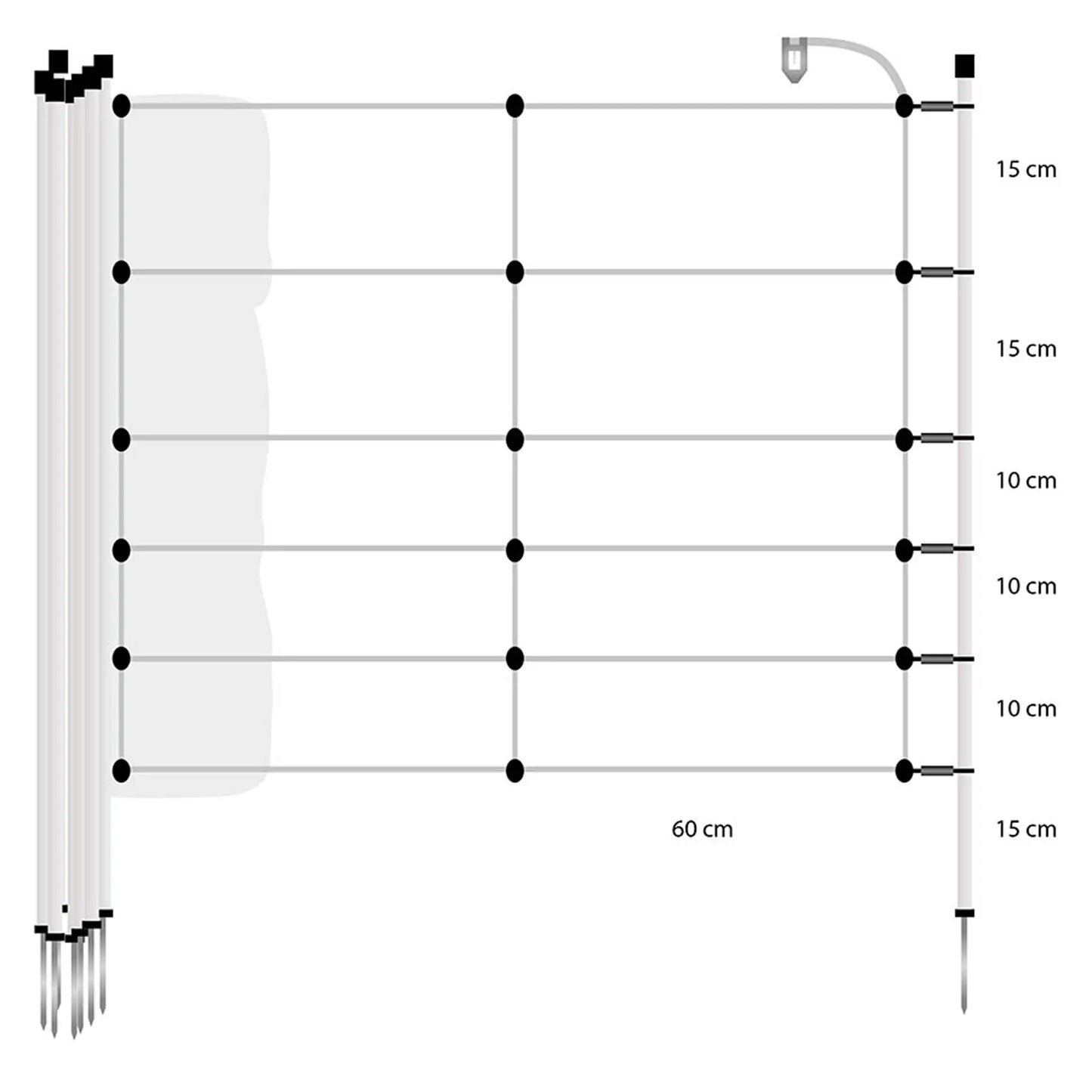 Wildschwein Netz, 75/1-14/W-50 m