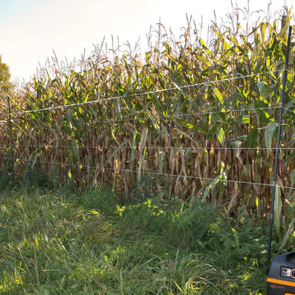 Kunststoffpfahl 19 mm schwarz 10 Stück
