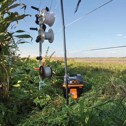 Kunststoffpfahl 19 mm schwarz 10 Stück