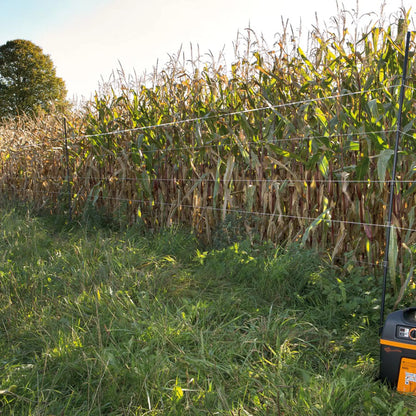 Kunststoffpfahl 19 mm schwarz 10 Stück