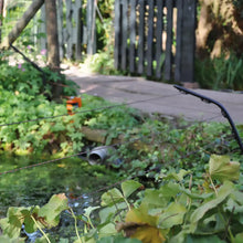 Gartenpfahl 0,50 m schwarz 5 Stück