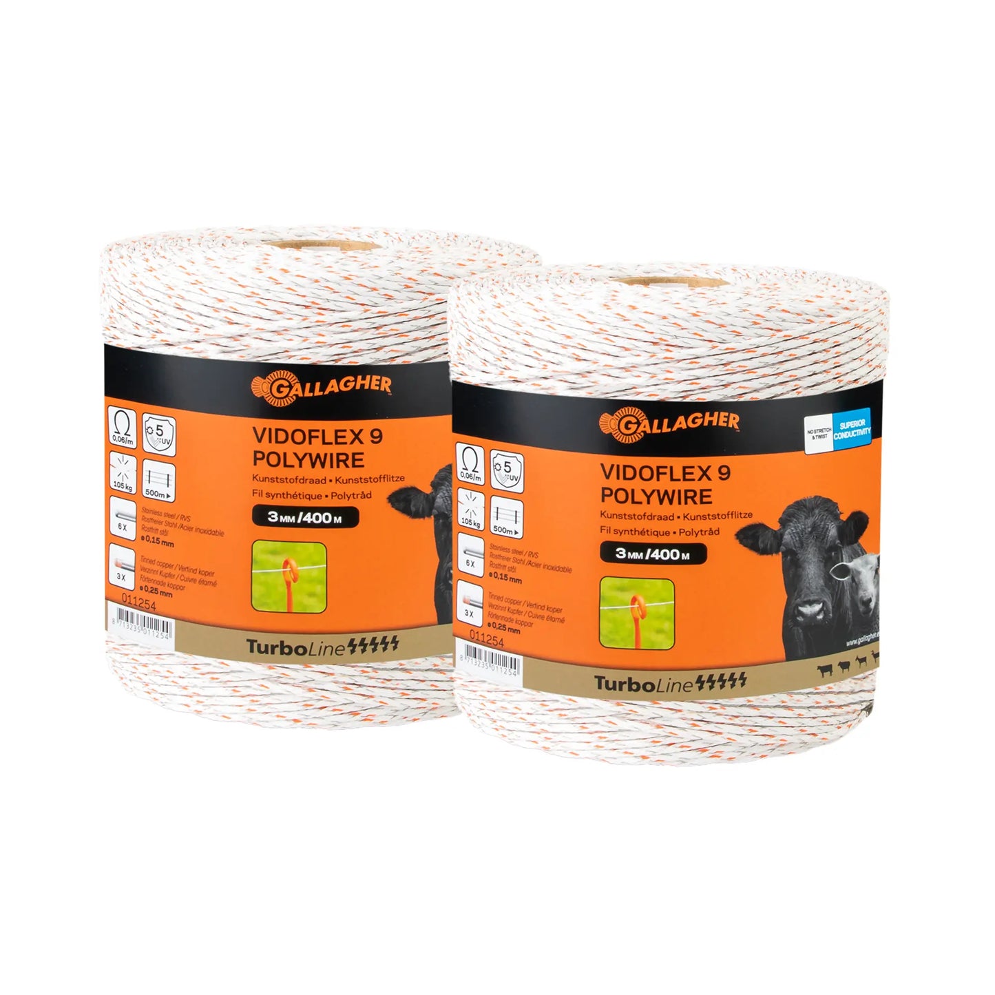 Duopack Vidoflex 9 TurboLine Plus 2 x 200 m