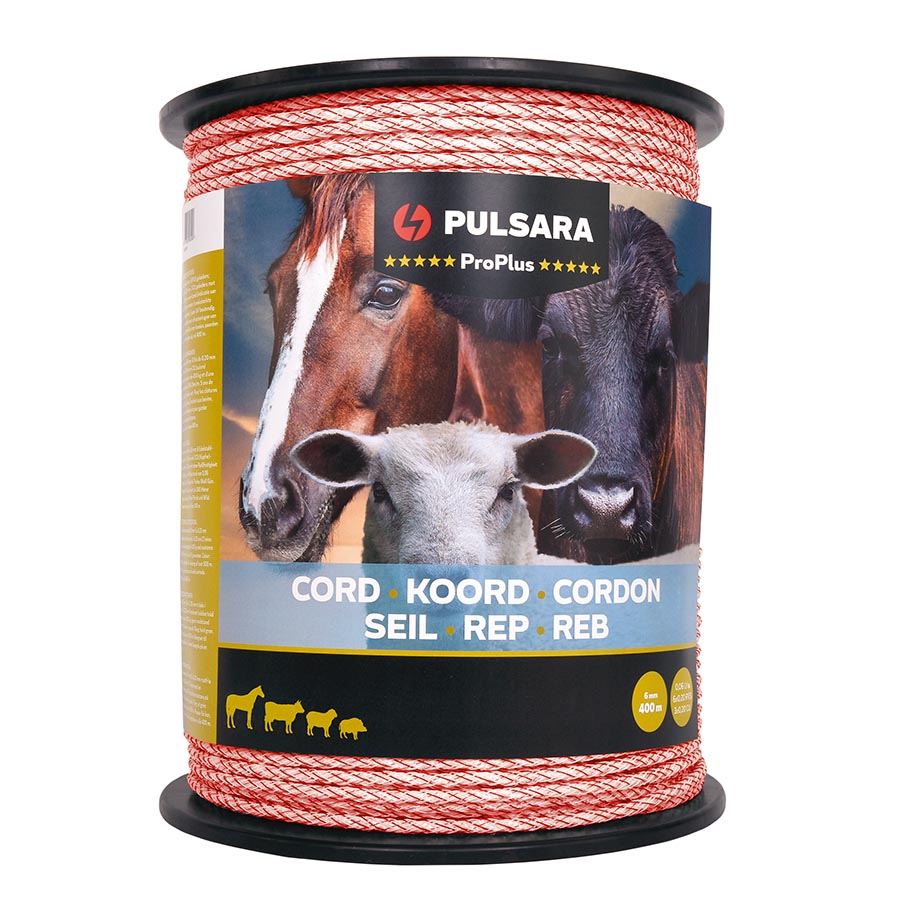 Pulsara Cord Pro Plus 6mm 400m weiß