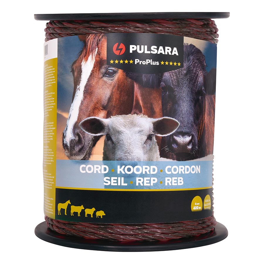 Pulsara Cord Pro Plus 6mm 400m terra