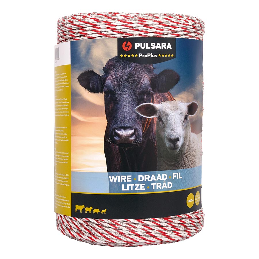 Pulsara Kunststoff-Litze Pro Plus weiß