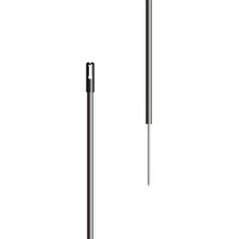 Kunststoffpfahl schwarz 13 mm 10 Stück