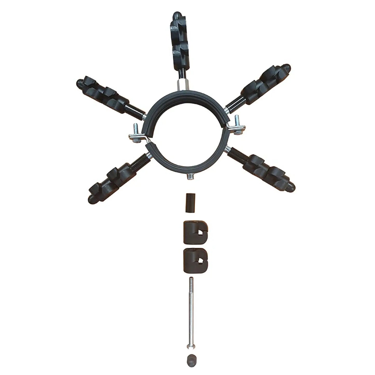 Regenrohrschelle Isolator Marder Kit