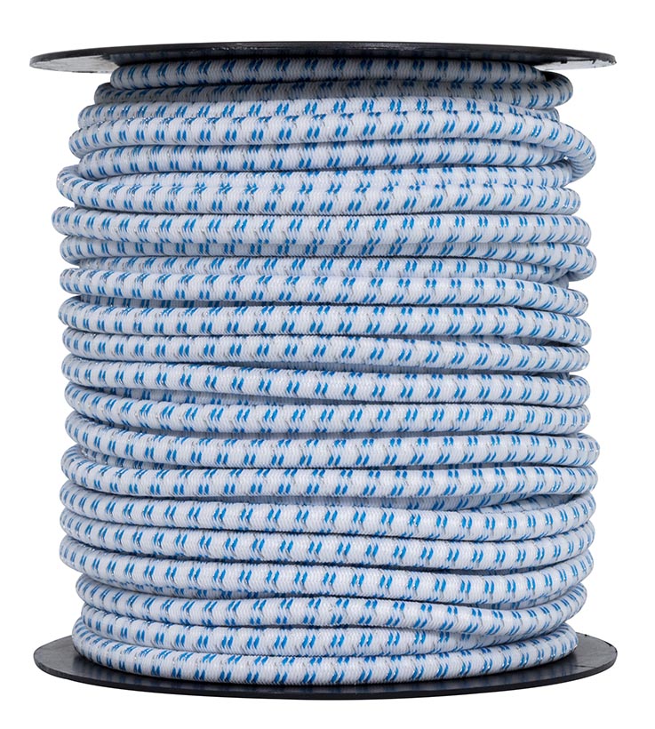Elastisches Cord weiß 50m
