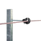 Abstand-Ringisolator 180mm/M6 für Metallpfähle (20 Stück)