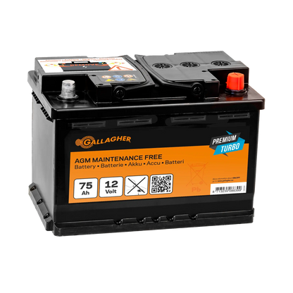 Weidezaunakku 12V Premium Turbo AGM
