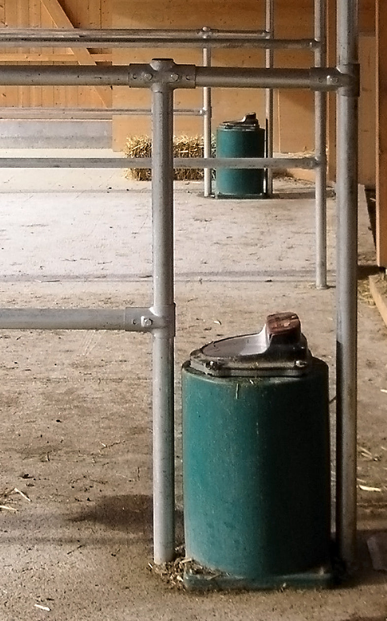 Tränkebecken Mod. 43 A-SIBIRIA mit Überhitzungsschutz-Thermostat heizbar, 24 Volt, 180 Watt